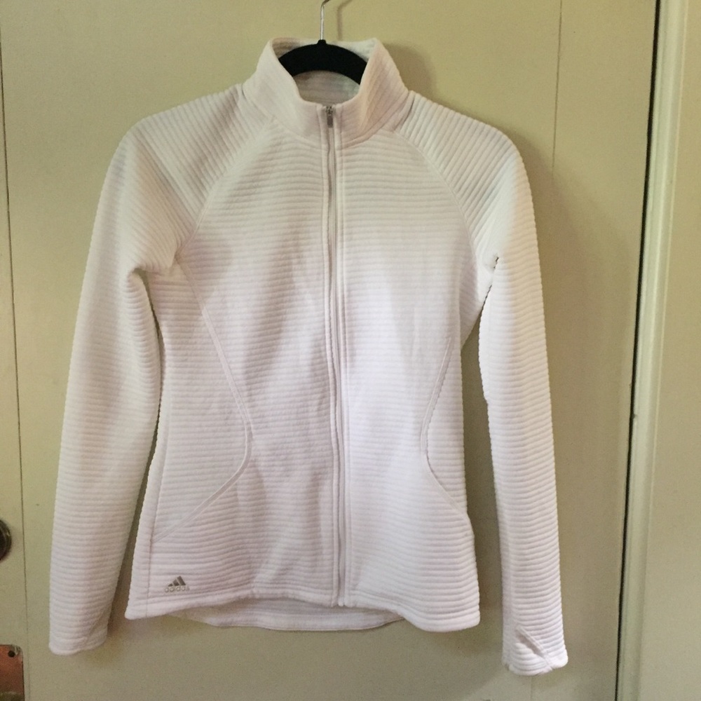 Adidas lightweight zip up XS White Jacket